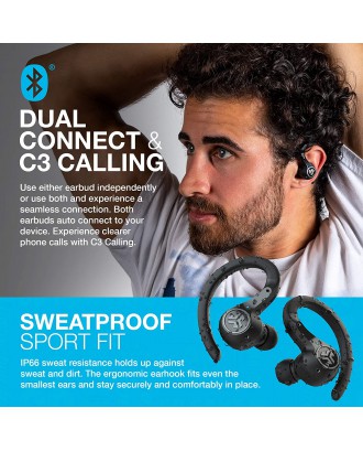 JLab Epic Air Sport ANC True Wireless Bluetooth 5 Earbuds | Headphones for Working Out | IP66 Sweatproof | 15-Hour Battery Life, 55-Hour Charging Case | Music Controls | 3 EQ Sound Settings JLab Epic Air Sport ANC True Wireless Bluetooth 5 Earbuds | Headphones for Working Out | IP66 Sweatproof | 15-Hour Battery Life, 55-Hour Charging Case | Music Controls | 3 EQ Sound Settings
