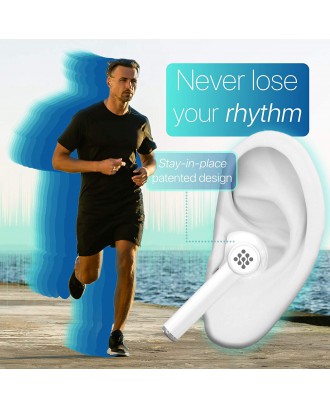 AIRPRO Wireless Earbuds Bluetooth with 36+ Hours Playtime - TWS True Pro Earbuds & Charging Case, Display – Waterproof in-Ear Headphones for All Devices, Running, Workout AIRPRO Wireless Earbuds Bluetooth with 36+ Hours Playtime - TWS True Pro Earbuds & Charging Case, Display – Waterproof in-Ear Headphones for All Devices, Running, Workout